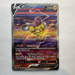 Pokemon Raikou V GG41/GG70 Crown Zenith Galarian Gallery Ultra Rare Holo HP 200 - Image 1
