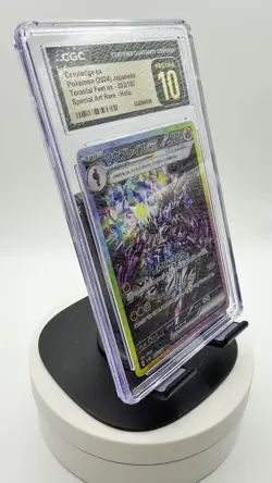 2024 Pokemon Japanese Ceruledge Ex SAR Terastal Fest 203/187 CGC Pristine 10 - Image 2
