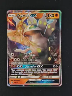 Pokemon: Sun & Moon Black Star Promo - Zygarde GX SM122 - Damaged - Image 1