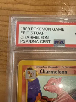 PSA 10 1999 Pokemon Charmeleon Unlimimted 24/102 Signed Auto Michael Haigney - Image 5