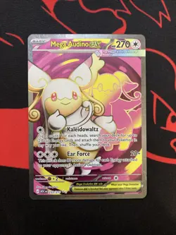 Mega Audino ex 253/217 Ascended Heroes Holo Ultra Rare Pokemon English Near Mint - Image 1