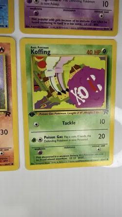 🔥 1st Edition Pokemon Team Rocket Lot (9) | WOTC LP | Squirtle • Dark • Ekans - Image 5