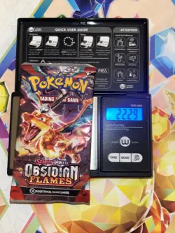 VERY HEAVY! 22.29Gram Obsidian Flames Pokemon TCG Factory Sealed Booster Pack!!! - Image 1