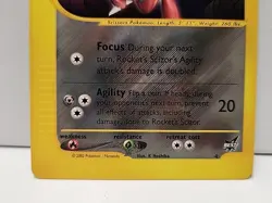 Pokemon CCG Rocket’s Scizor #4 Best of Game Promo Card 2002 WOTC - Image 3