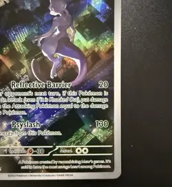 Pokemon Mewtwo 052 Illustration Rare Scarlet & Violet 151 Promo Lightly Played - Image 4