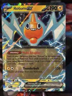 2025 POKEMON PFL EN-PHANTASMAL FLAMES 029 ROTOM EX NM/M - Image 1