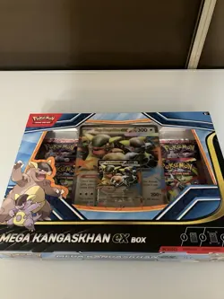 Pokemon TCG Mega Kangaskhan ex Box Sealed New - Image 1