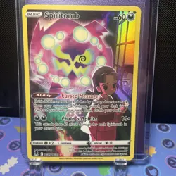 Pokemon Holo Spiritomb TG09/TG30 Ultra Rare SWSH11: Lost Origin Trainer Gallery - Image 1