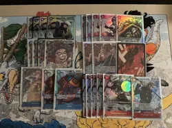 Bandai One Piece Card Game Srs Lot, Uta Starter Deck Lot - Image 1