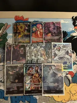 Bandai One Piece Card Game Srs Lot, Uta Starter Deck Lot - Image 2