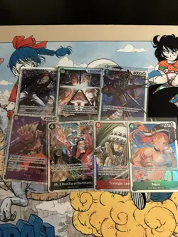 Bandai One Piece Card Game Srs Lot, Uta Starter Deck Lot - Image 3