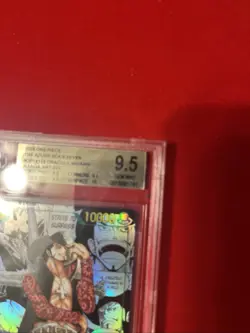 One Piece Dracule Mihawk Azure Sea's Seven Manga Alt Art OP14-119 BGS 9.5 - Image 3
