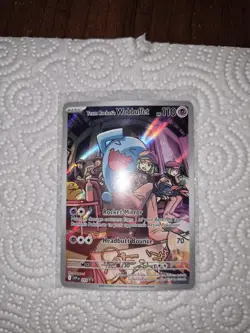 Team Rocket's Wobbuffet 203 Sv: Scarlet & Violet Promo Cards Holo - Image 1