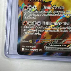 Team Rocket's Moltres ex - (Destined Rivals Stamp) 208/182 Miscellaneous Cards & - Image 2