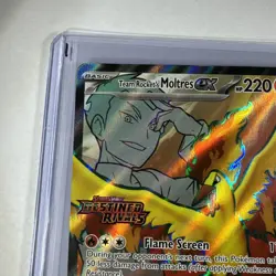 Team Rocket's Moltres ex - (Destined Rivals Stamp) 208/182 Miscellaneous Cards & - Image 5