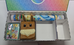 Prismatic Evolutions UPC Eevee Deck Box Sleeves And Play Mat -- NO Cards - Image 3