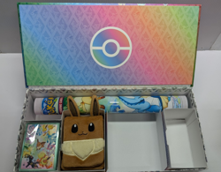 Prismatic Evolutions UPC Eevee Deck Box Sleeves And Play Mat -- NO Cards - Image 4