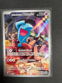 Team Rocket's Wobbuffet 203 Sv: Scarlet & Violet Promo Cards Holo - Image 1
