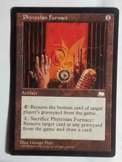 Phyrexian Furnace Weatherlight NM x1 MTG Magic the Gathering Card - Image 1
