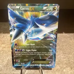 Latios EX Ultra Rare XY Roaring Skies 58/108 Pokemon TCG Card LP - Image 1