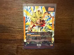 Broly FB08-073 Leader Fusion World Dragon Ball Super Card Game | NM - Image 2