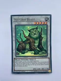 DUPO-EN091 Naturia Beast - Ultra Rare 1st Edition Near Mint YuGiOh Card - Image 1