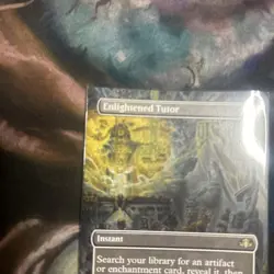 Enlightened Tutor (Borderless) Dominaria Remastered Regular - Image 2