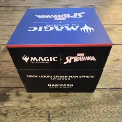 Liquid Core Spider-Man MTG 55MM Spindown Magic Con Atlanta 2025 Spin Down - Image 4