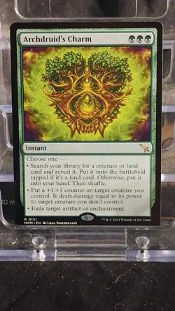 MTG Archdruid's Charm Murders at Karlov Manor #151 Magic: The Gathering Card - Image 1