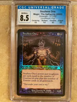 MtG - FOIL Soulless One - Onslaught - CGC 8.5 NM/Mint+! - Image 1