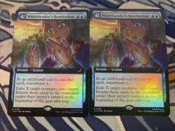 MTG Avatar The Last Airbender Waterbender's Restoration Extended Art (Foil) x2 - Image 1