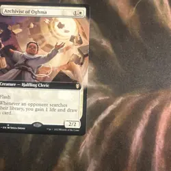 Archivist of Oghma [Extended] / MTG Baldur's Gate / R / #553 / *Mint* - Image 4