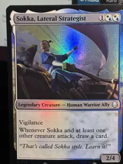Sokka, Lateral Strategist MTG TLA U0241 Holo NM - Image 1