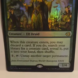 MTG Formidable Speaker Foil Rare ECL #0176 Green Creature Elf Druid 2026 - Image 2