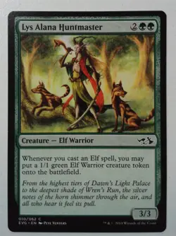 Lys Alana Huntmaster *Common* Magic MtG x1 Duel Decks Anthology - Image 1