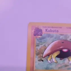 Pokemon TCG Kabuto W Gold Stamp Wizards Promo, WOTC 50/62 LP+ (w/video) - Image 5
