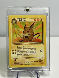 Pokemon Base Set - Raichu 29/62 Fossil (Non Holo) - Image 1