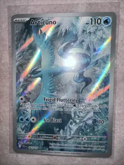 Pokemon TCG Articuno IR 161/159 Journey Together NM/Mint Condition - Image 1