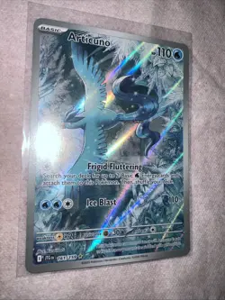 Pokemon TCG Articuno IR 161/159 Journey Together NM/Mint Condition - Image 4