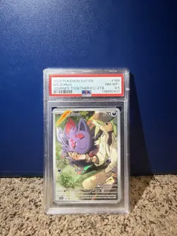 2025 POKEMON SVP JOURNEY TOG P.C. STAMPED BLACK STAR PROMO 189 N’S ZORUA PSA 8.5 - Image 1