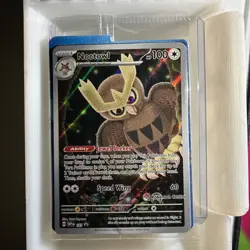 Noctowl SVP 141 Pokemon Center Stamped Stellar Crown ETB Black Star Promo - Image 1