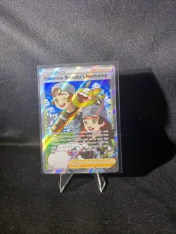 Pokemon Breeder's Nurturing 188/189 Ultra Rare Pokemon TCG Darkness Ablaze NM - Image 1