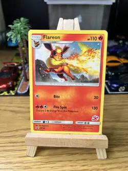 Flareon Sun & Moon Promo Pokemon Battle Academy Charizard Deck #27 & 44 - Image 1