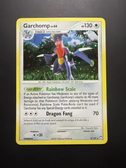 [Mint] Garchomp 9/123 Mysterious Treasures Holo pokemon rare - Image 1