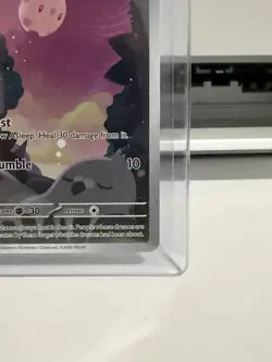 Pokemon Munna 116/086 BLK EN 70 HP 10 Attack Full Art Holo Basic Psychic Rare - Image 5