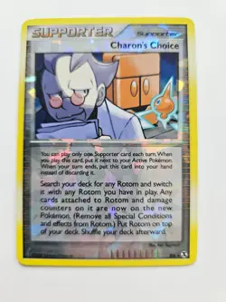 Pokemon Charon's Choice Reverse Holo Platinum Rising Rivals RT6 LP - Image 1
