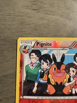 Pokemon Pignite Reverse Holo 26/113 LTR Legendary Treasures LP - Image 3