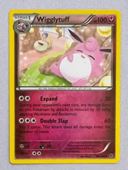 Wigglytuff 66/124 Uncommon Fates Collide Pokemon Near Mint - Image 1