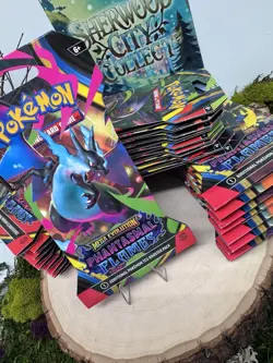 Pokemon Mega Evolution Phantasmal Flames Sleeved Boosters 36 pack LOT - Image 1