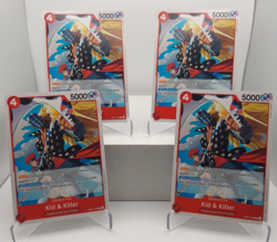 Kid & Killer Playset - EB01-003 x4 - Learn Together Reprint - One Piece TCG - Image 1